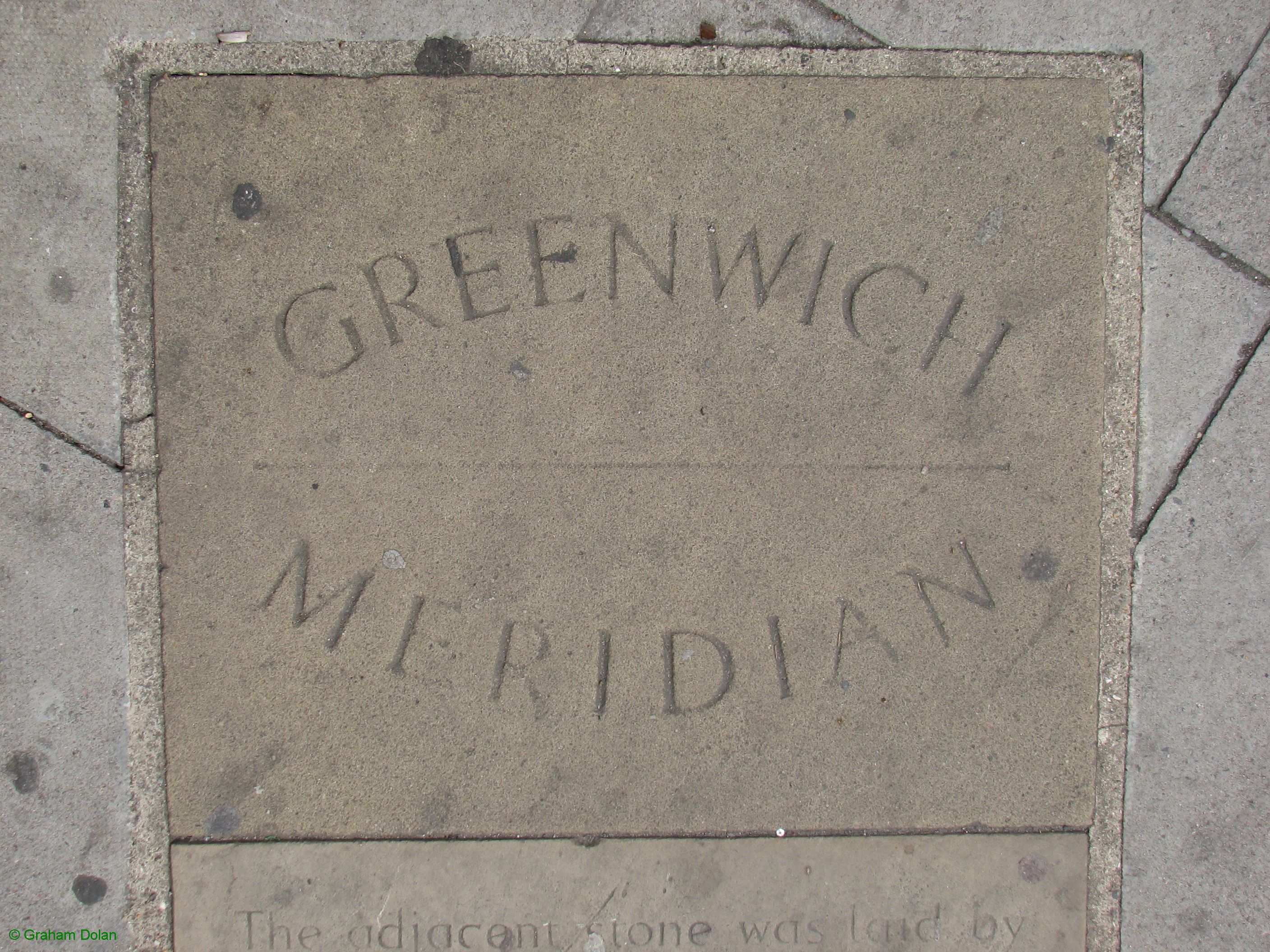 Greenwich Meridian Marker; England; LB Lewisham; Lewisham (SE13)